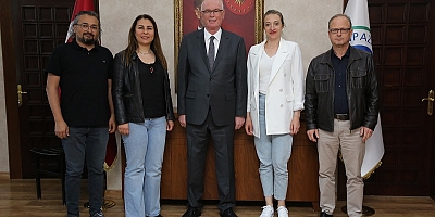 1 Mayıs Tertip Komitesi Başkan Kurt’u ziyaret etti 