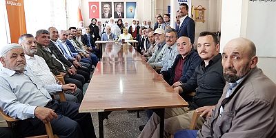 AK Parti İl Teşkilatı Sarıcakaya ve Mihalgazi'yi ziyaret etti