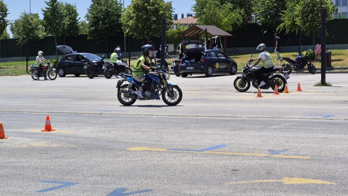 Motosikletler için planlanan rezerv alanı uygulamasına destek