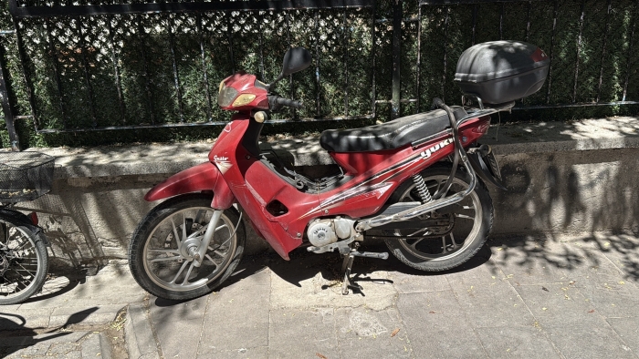 Eskişehir’de polisin şüphesi çalıntı motosikleti ortaya çıkardı