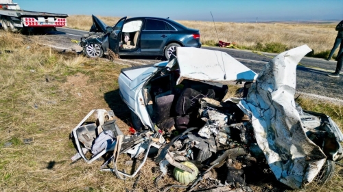 Emirdağ-Yunak yolunda feci kaza: 4 ölü, 4 yaralı