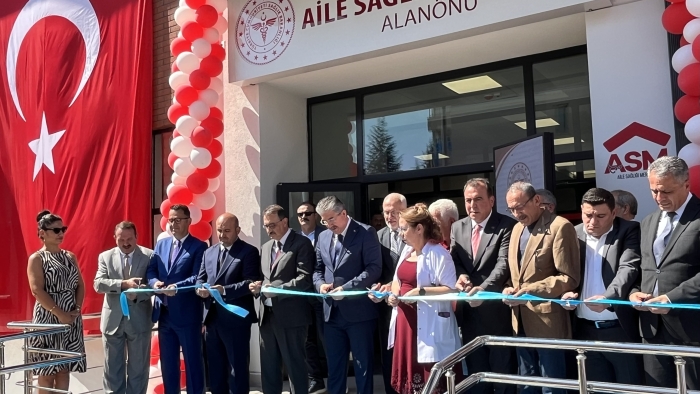 Alanönü Sağlık Yerleşkesi hizmete açıldı