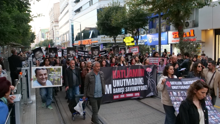 DİSK'ten 10 Ekim Katliamının 11. Yılında Adalet Çağrısı: “Unutmadık, Unutturmayacağız”