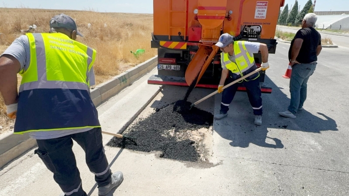 Eskişehir OSB'de yol bakım seferberliği başladı
