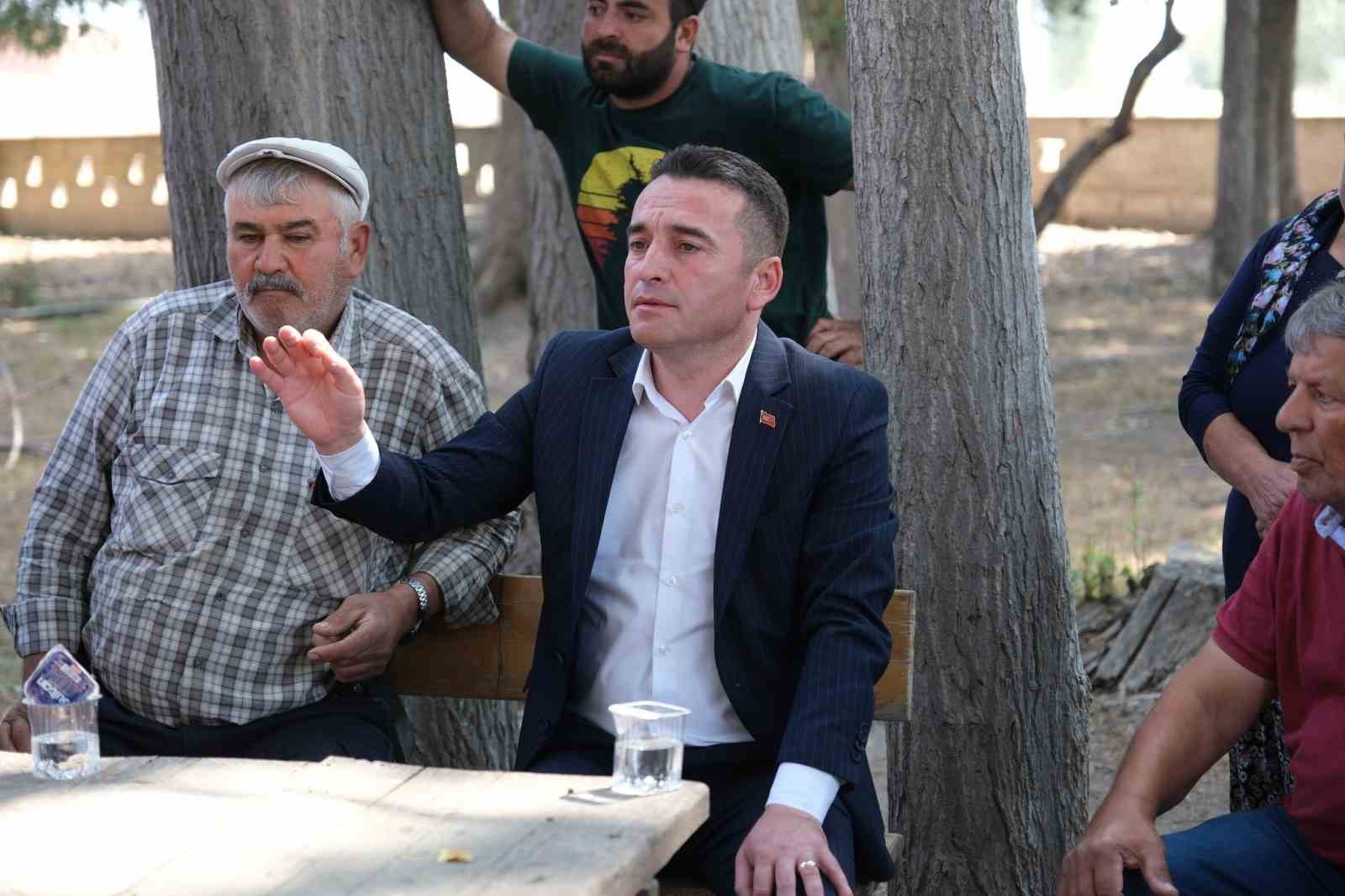 Başkan Dökmeci, Mera alanlarına güneş enerji tesisi kurulmasına karşıyız