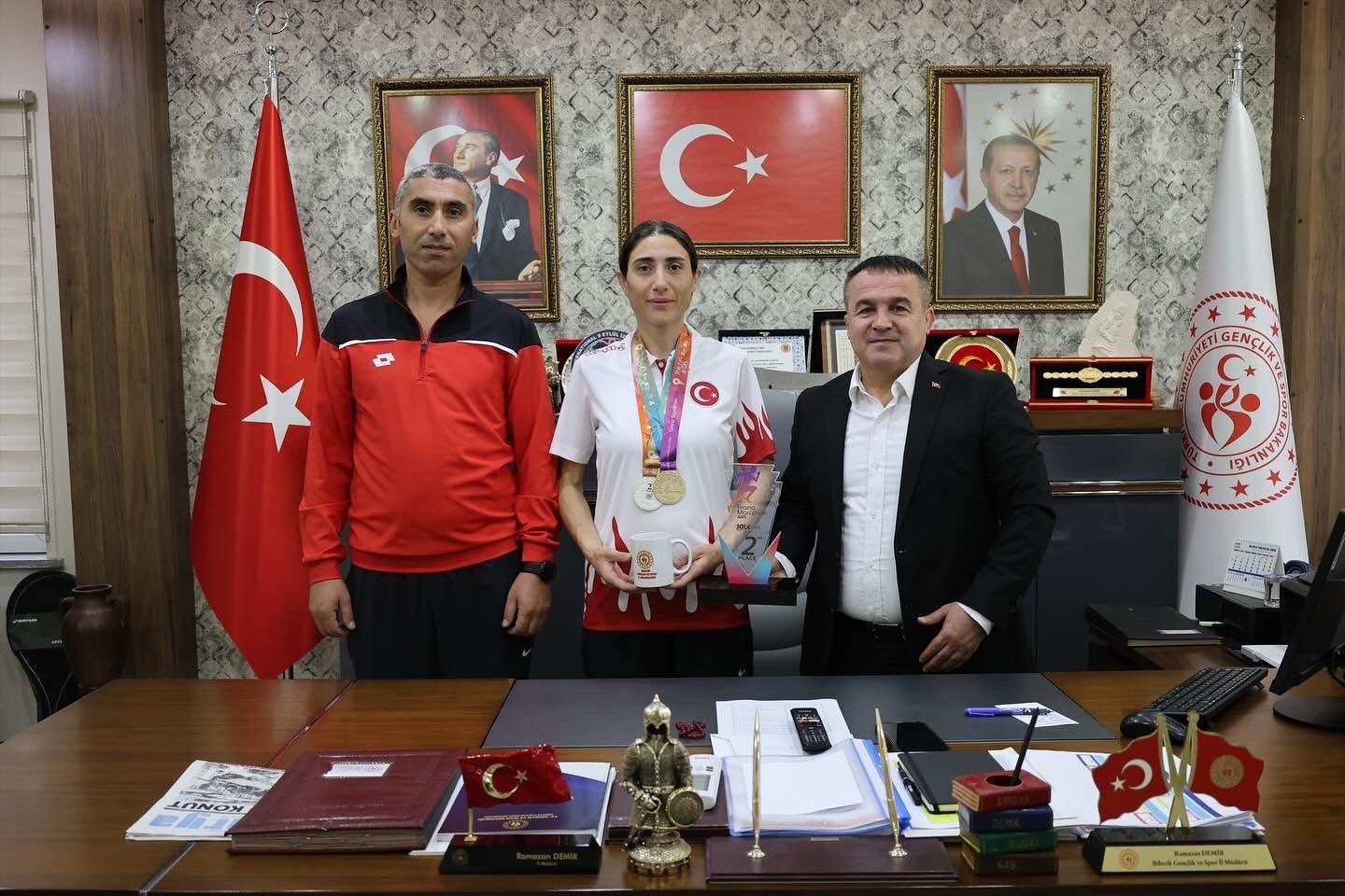 Bilecikli sporcu Sebahat Demirde büyük başarı