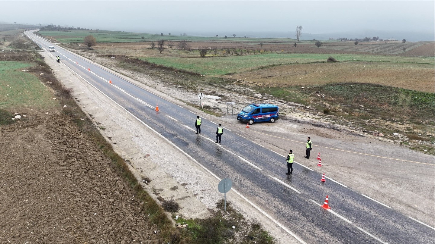 Bilecikte huzur için geniş çaplı jandarma denetimi