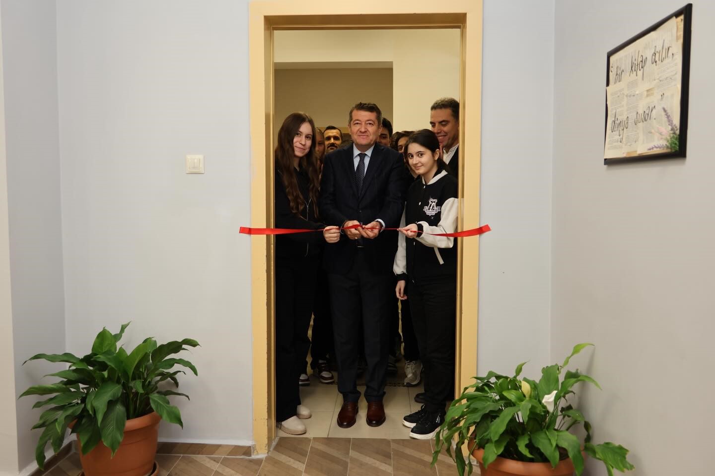 Bilecikte kütüphane açılışı yapıldı