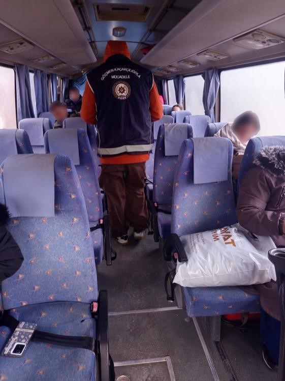 Bilecikte yabancı uyruklu şahıslara yönelik denetim