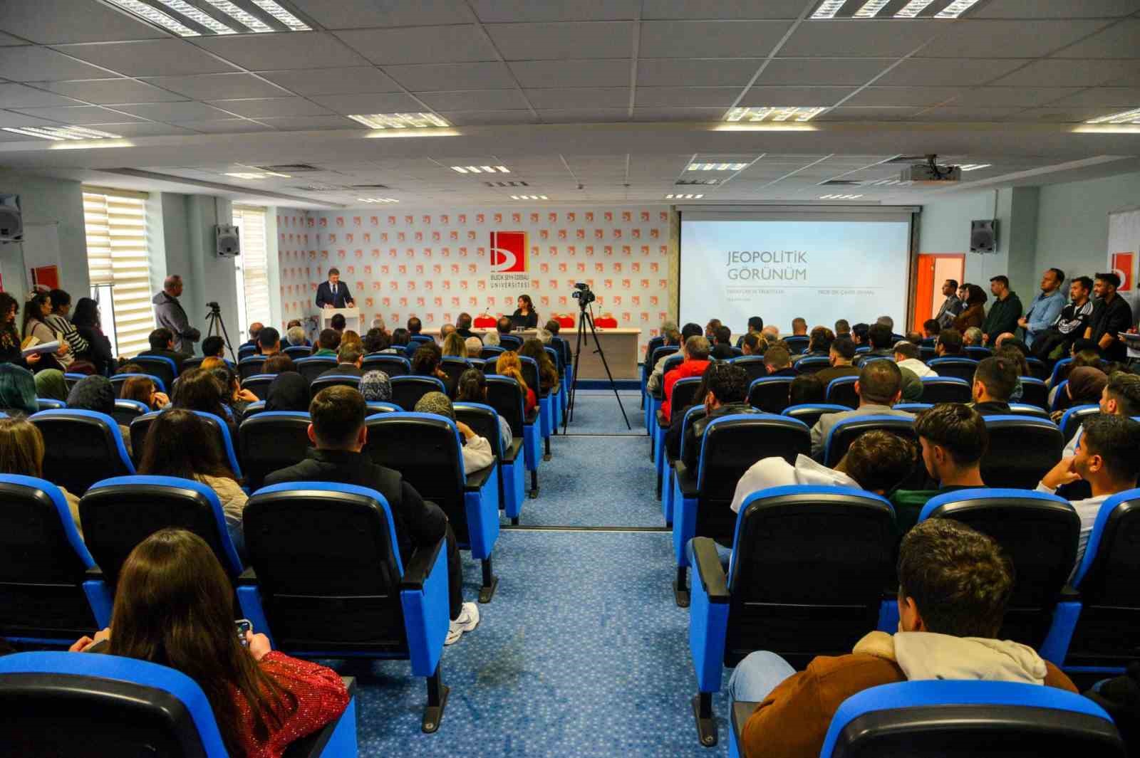 BŞEÜde Tarih Bölümü açılış dersi gerçekleştirildi