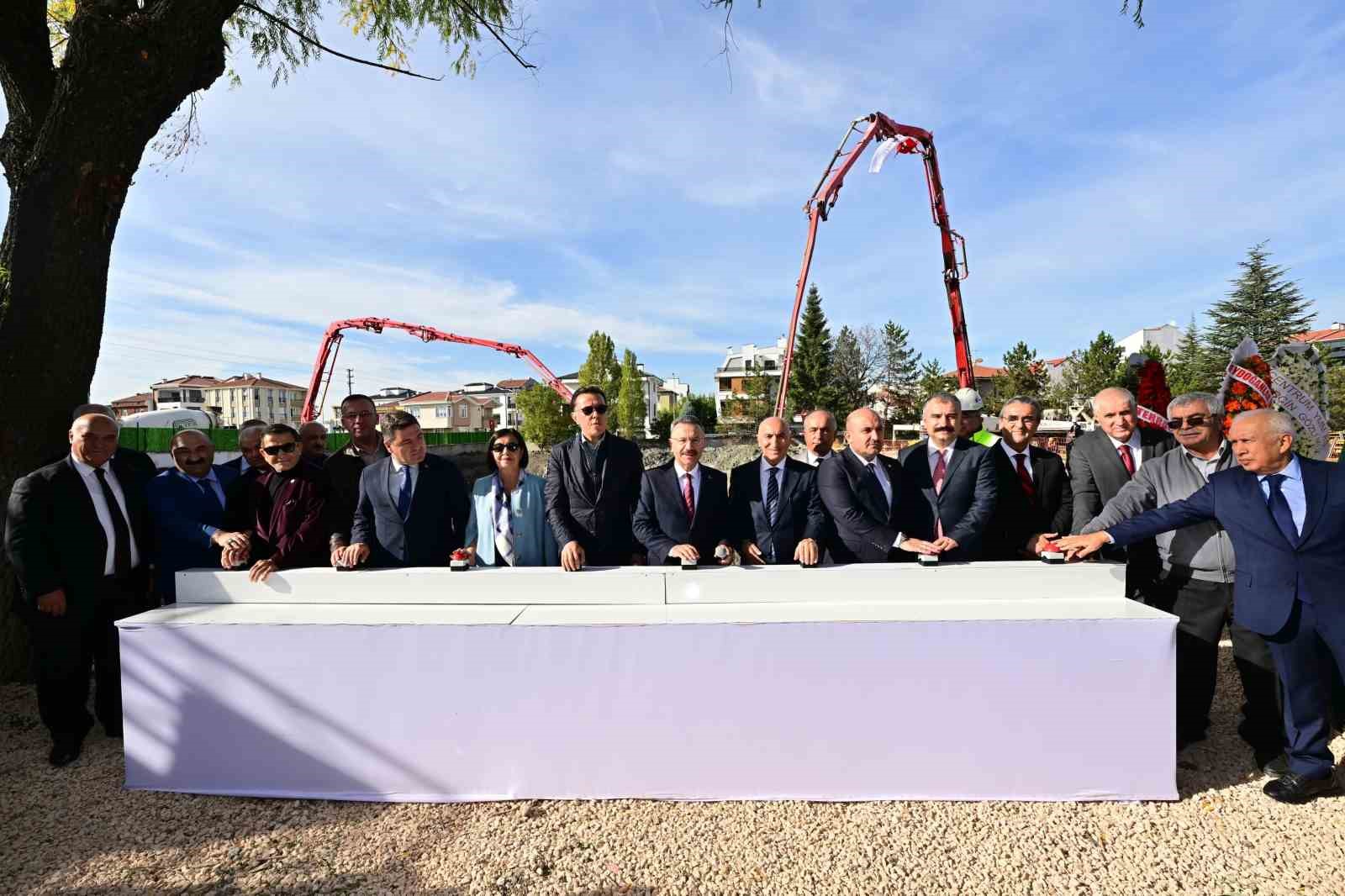 Cafer Güven Huzurevi Yaşlı Bakım ve Rehabilitasyon Merkezinin temeli atıldı