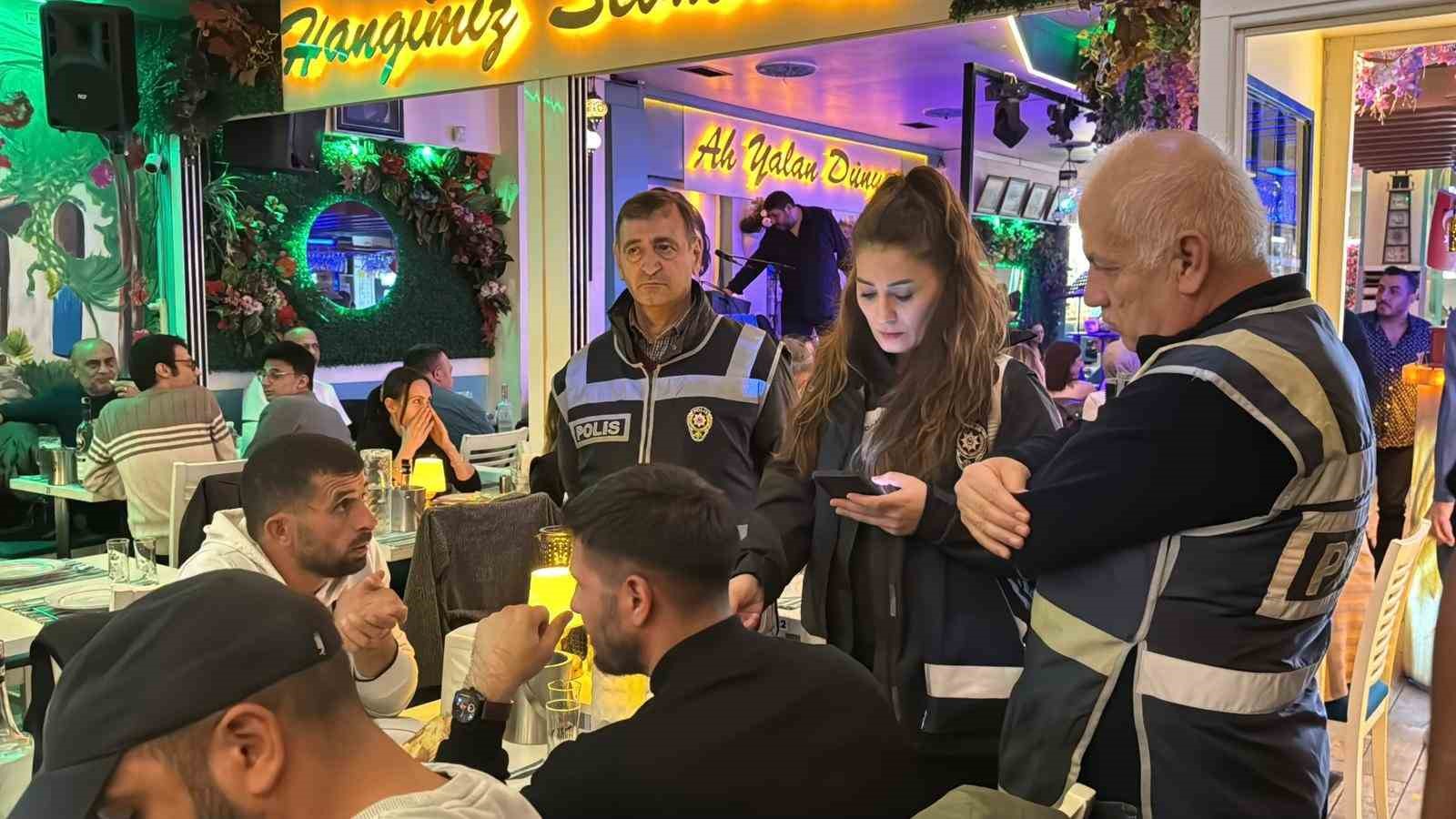 Eskişehirde geniş çaplı asayiş uygulaması