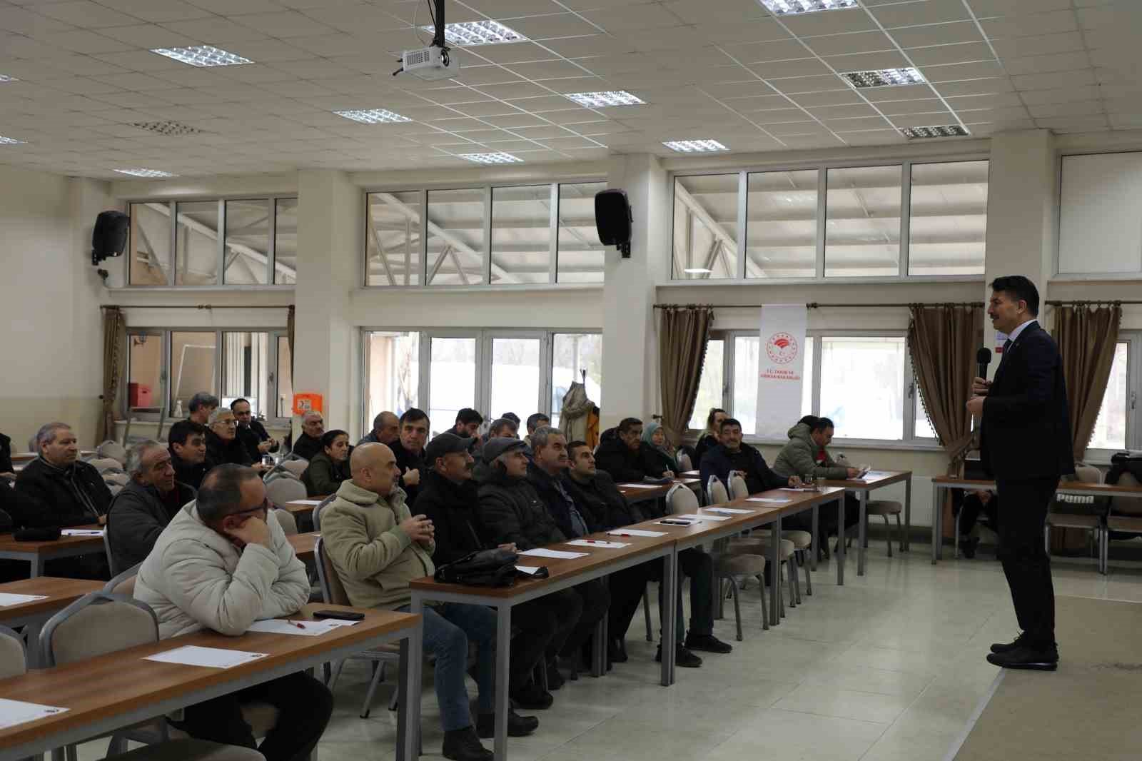 Eskişehirde TARSİM tanıtım toplantısı yapıldı