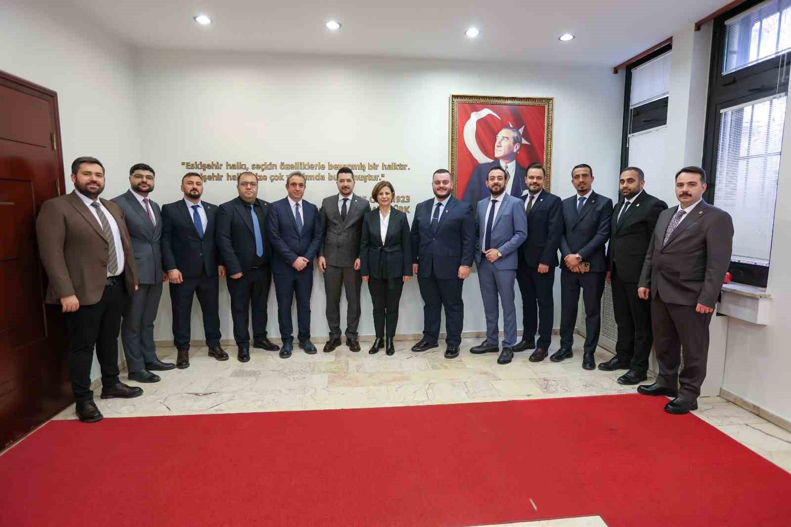 ESMİADdan Eskişehirdeki belediye başkanlarına ziyaret