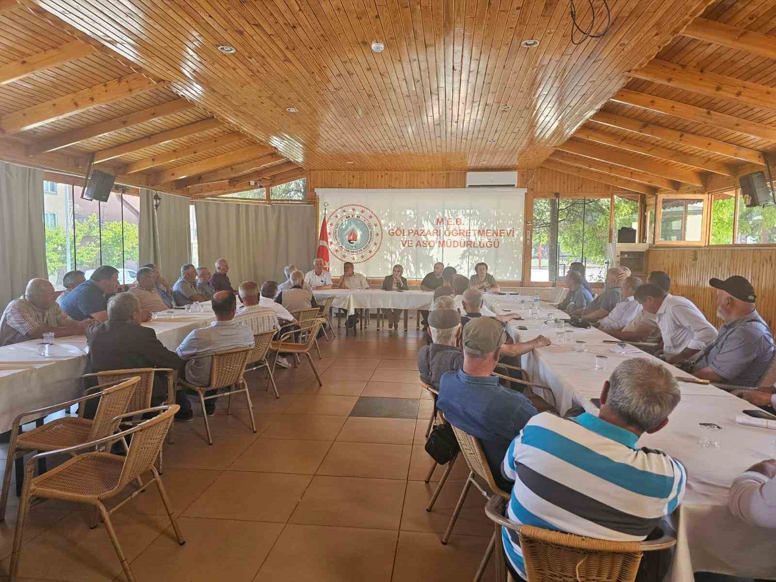 Gölpazarında içme suyu verimliliği toplantısı yapıldı