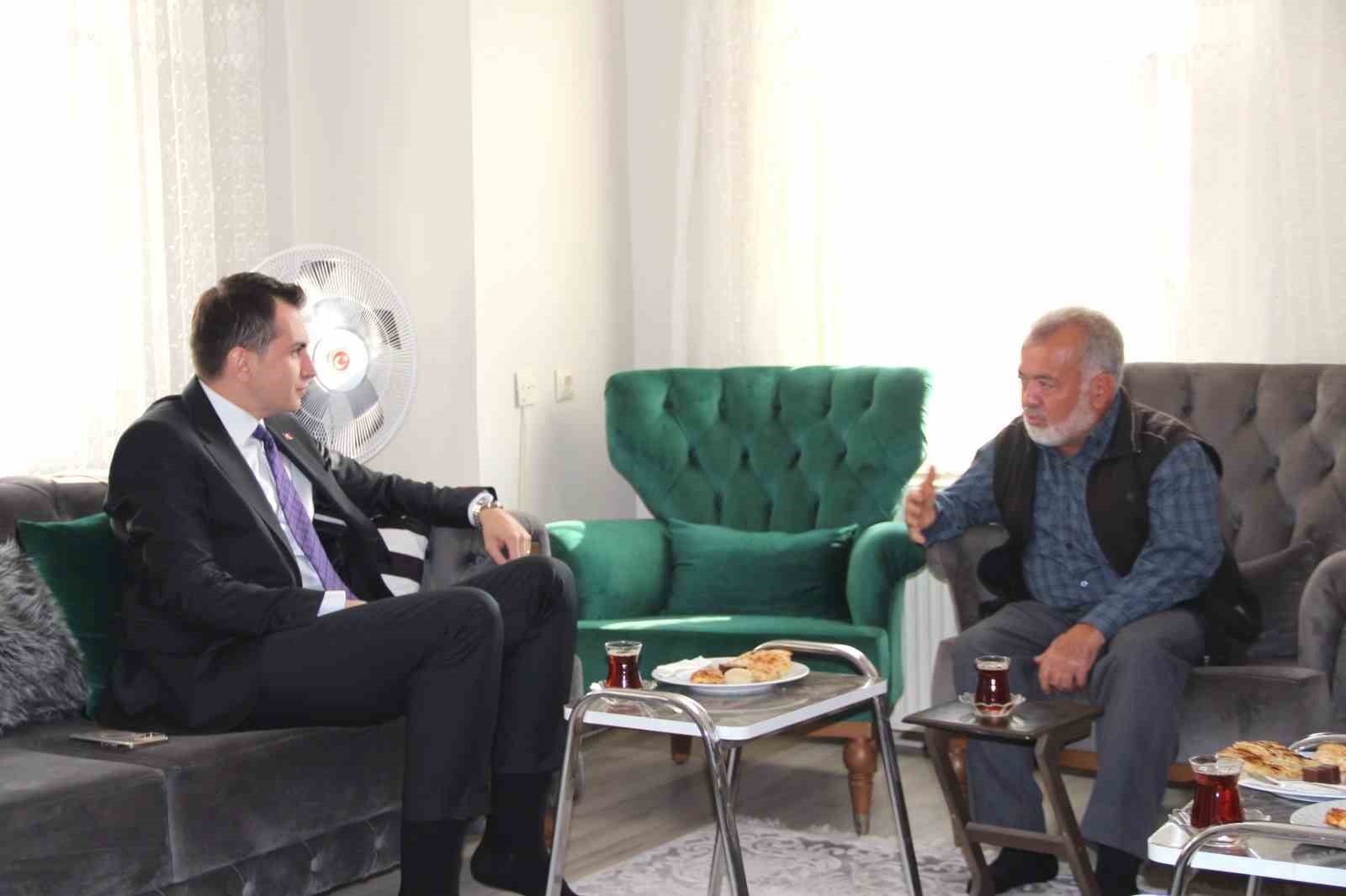 Hisarcık Kaymakamı Atam, Devlet her zaman şehit aileleri ve gazilerin yanındadır