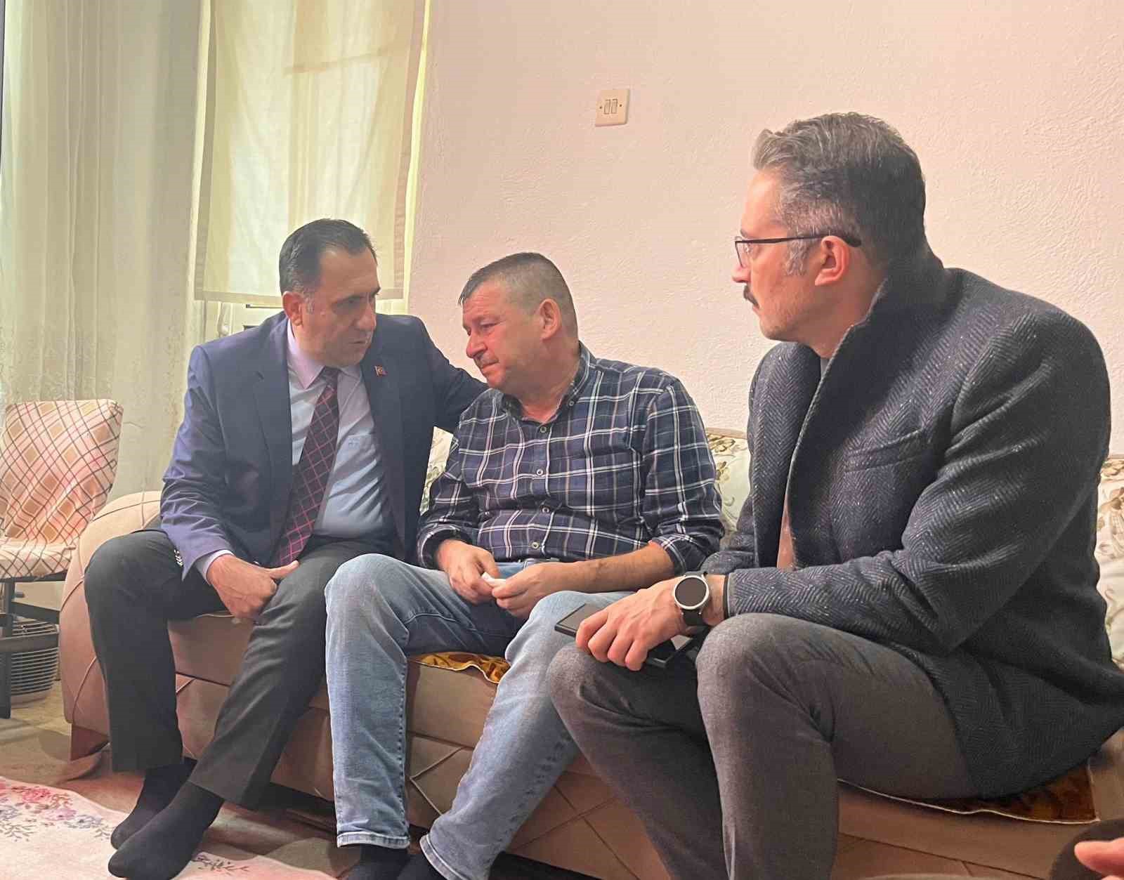 İl Müdürü Türkoğlundan acılı aileye ziyaret