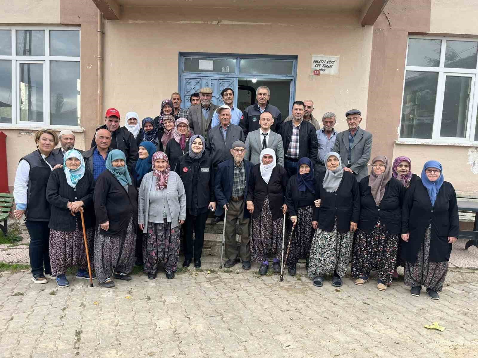 Kaymakam Kılıç, Bolatlı Köyünde vatandaşlarla buluştu