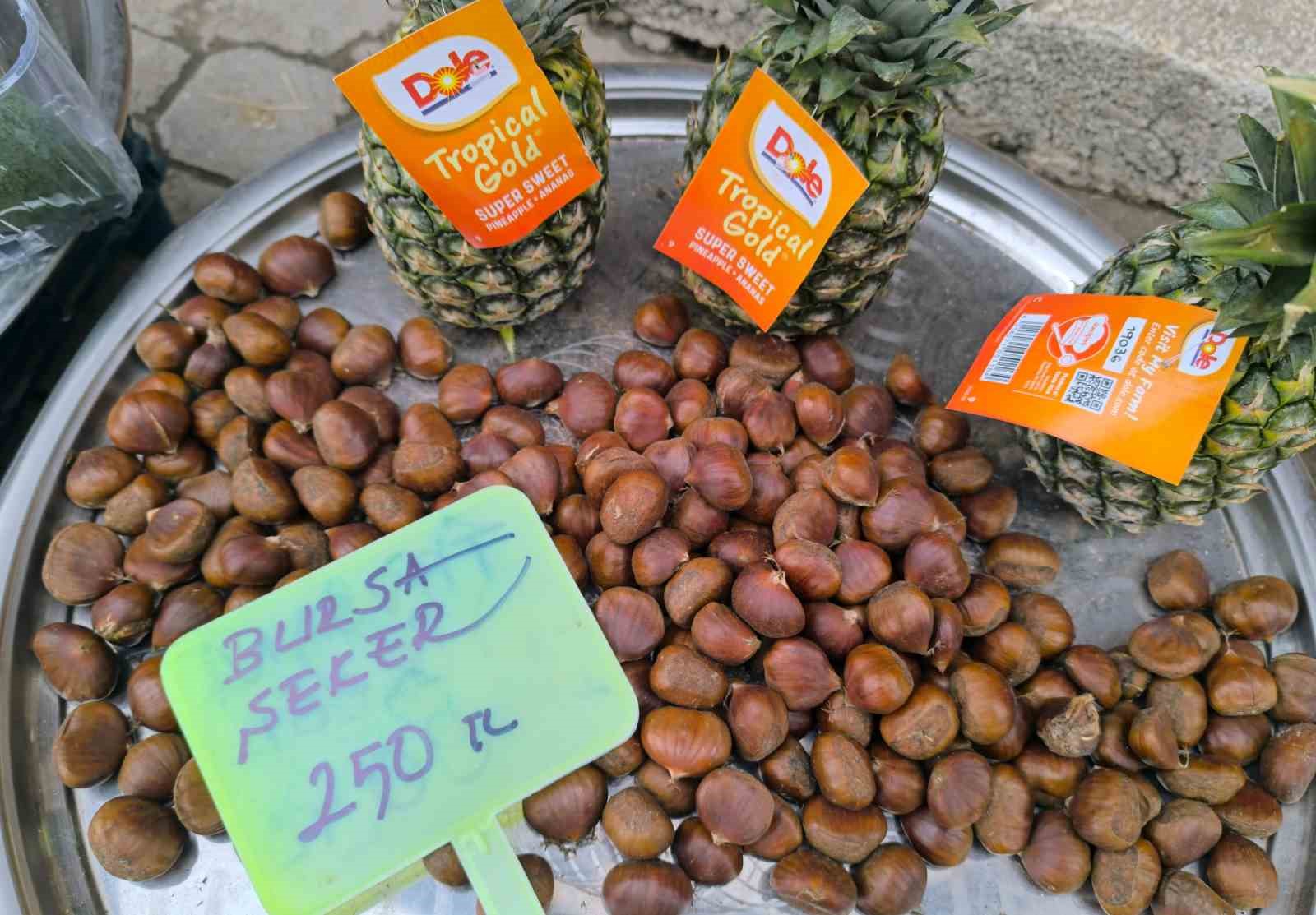 Kestane fiyatıyla yüzleri güldürdü