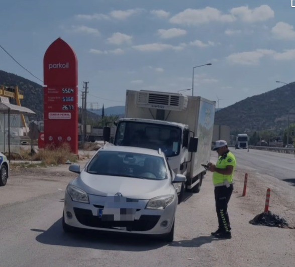 Kırmızı ışık ihlaline hava denetimi