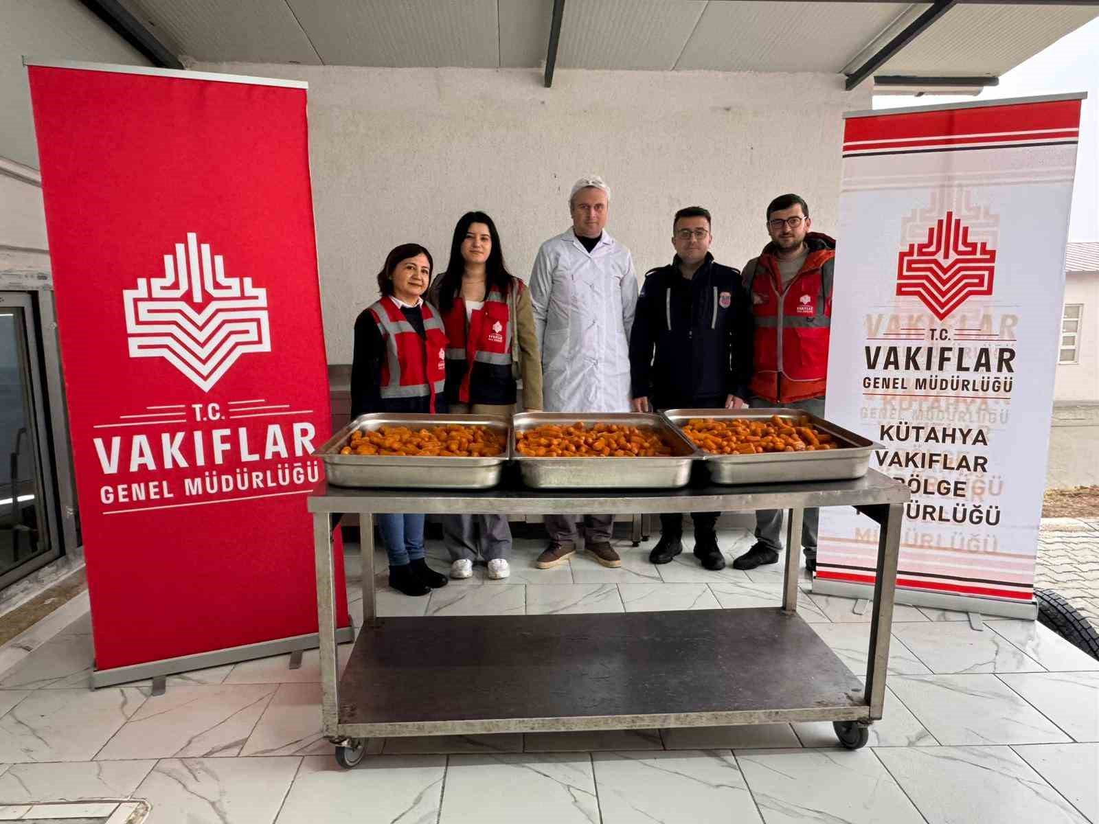 Kütahya T Tipi Ceza İnfaz Kurumunda Regaib Kandili ikramı