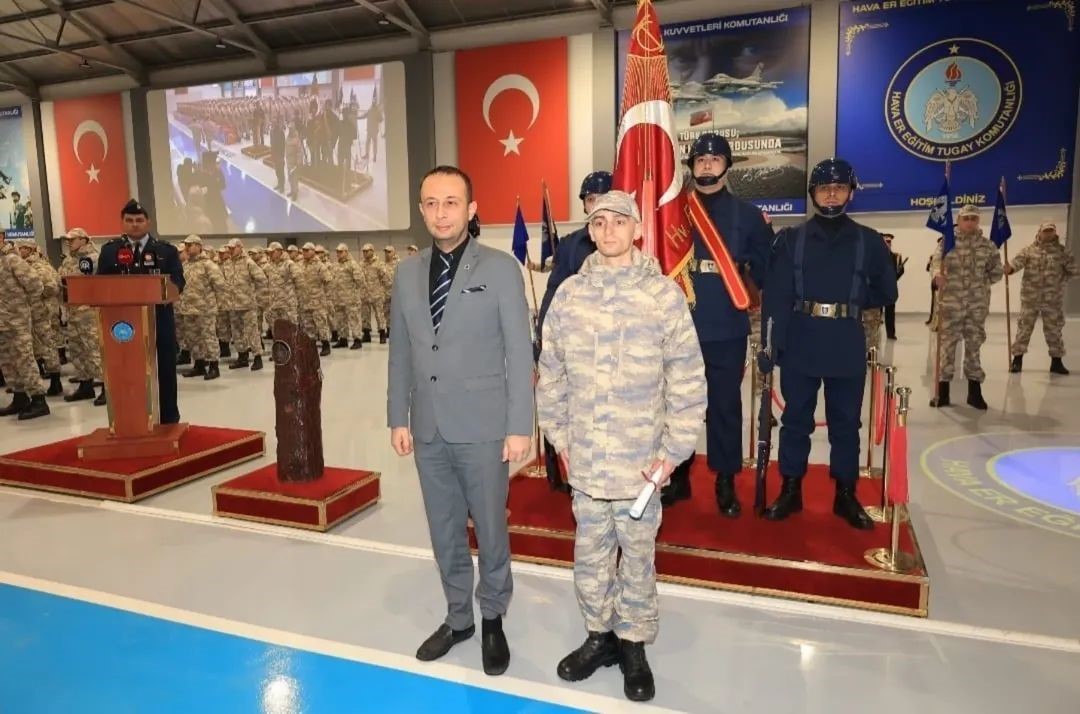 Kütahyada 2025-4B tertip yükümlü erler için yemin töreni