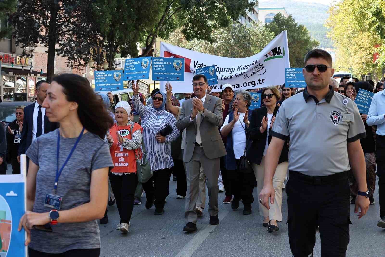 Kütahyada Avrupa Hareketlilik Haftası etkinlikleri başladı