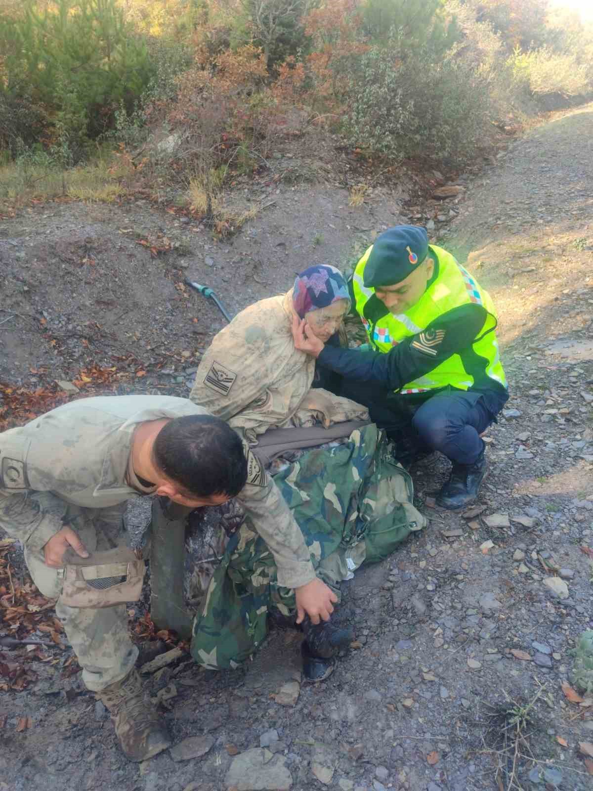 Kütahya'da kayıp kadın 20 saat sonra sağ olarak bulundu