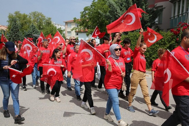 Odunpazarı 3D Gençlik Festivali’ne 19 Mayıs Coşkusu damga vurdu