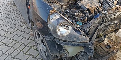 112 Personeli nöbete giderken kaza yaptı: 4 yaralı