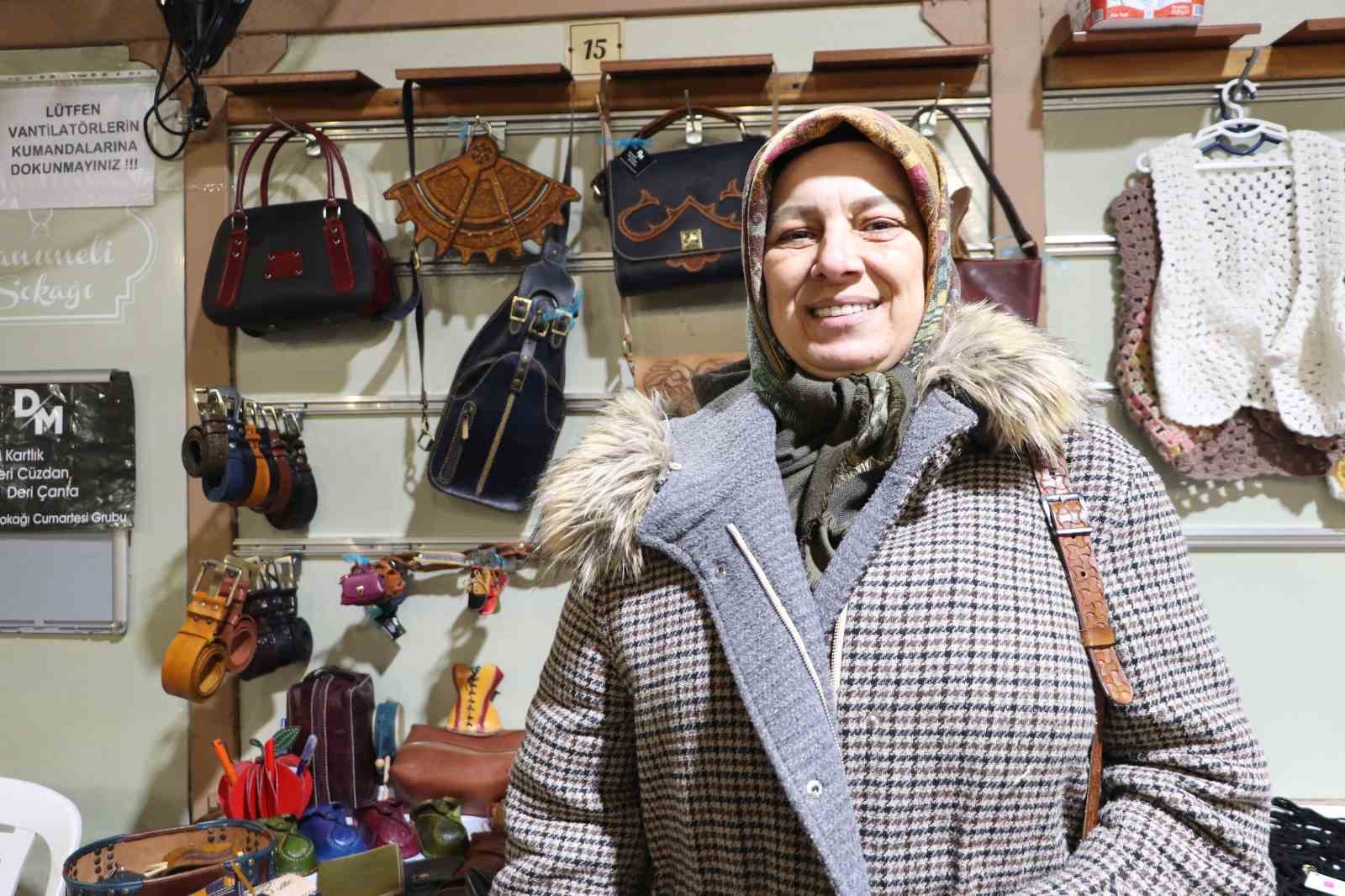 58 yaşındaki Dilek Mutlunun deriyle yazılan başarı hikayesi