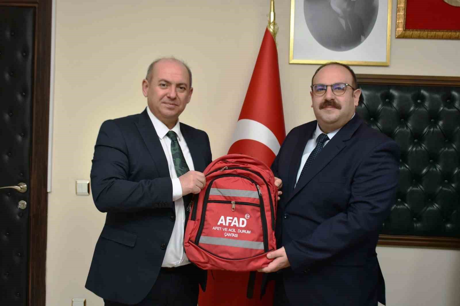 AFAD İl Müdürü Çoşkun'dan Başkan Hamamcı'ya ziyaret