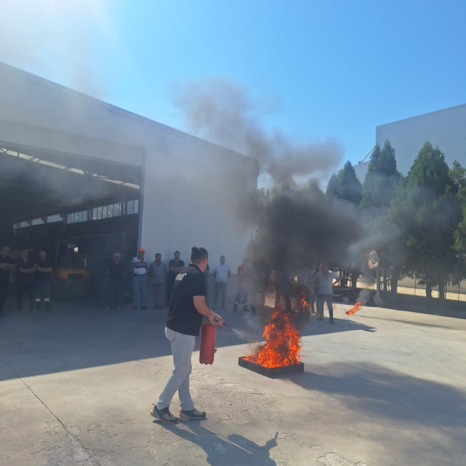 AFADdan afet ve yangın farkındalık tatbikatı