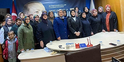 AK Parti Hisarcık İlçe Kadın Kolları Başkanı Havva Özaydın güven tazeledi