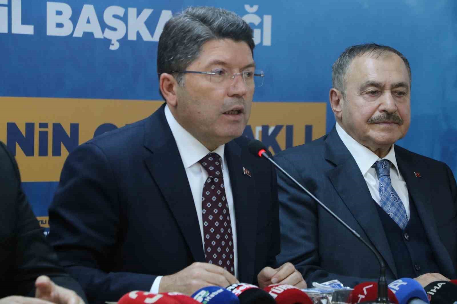 Bakan Tunç: 41 yıldan bu yana mücadele ettiğimiz terör belasından kurtulmanın inşallah eşiğindeyiz