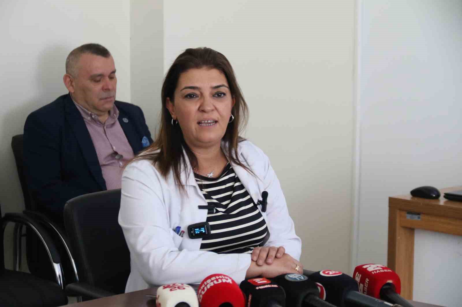 Başhekim Gamze Akın Mumcu,  Hastanenin rakamlarını paylaştı