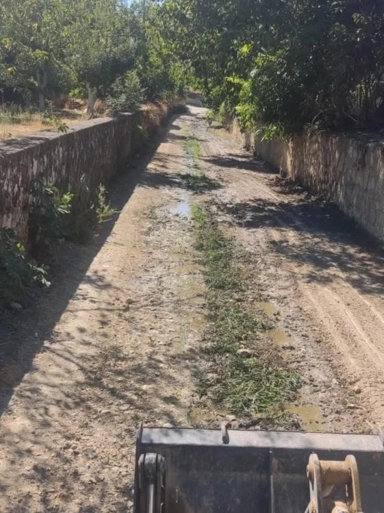 Bayırköy Belediyesinden kanal temizliği