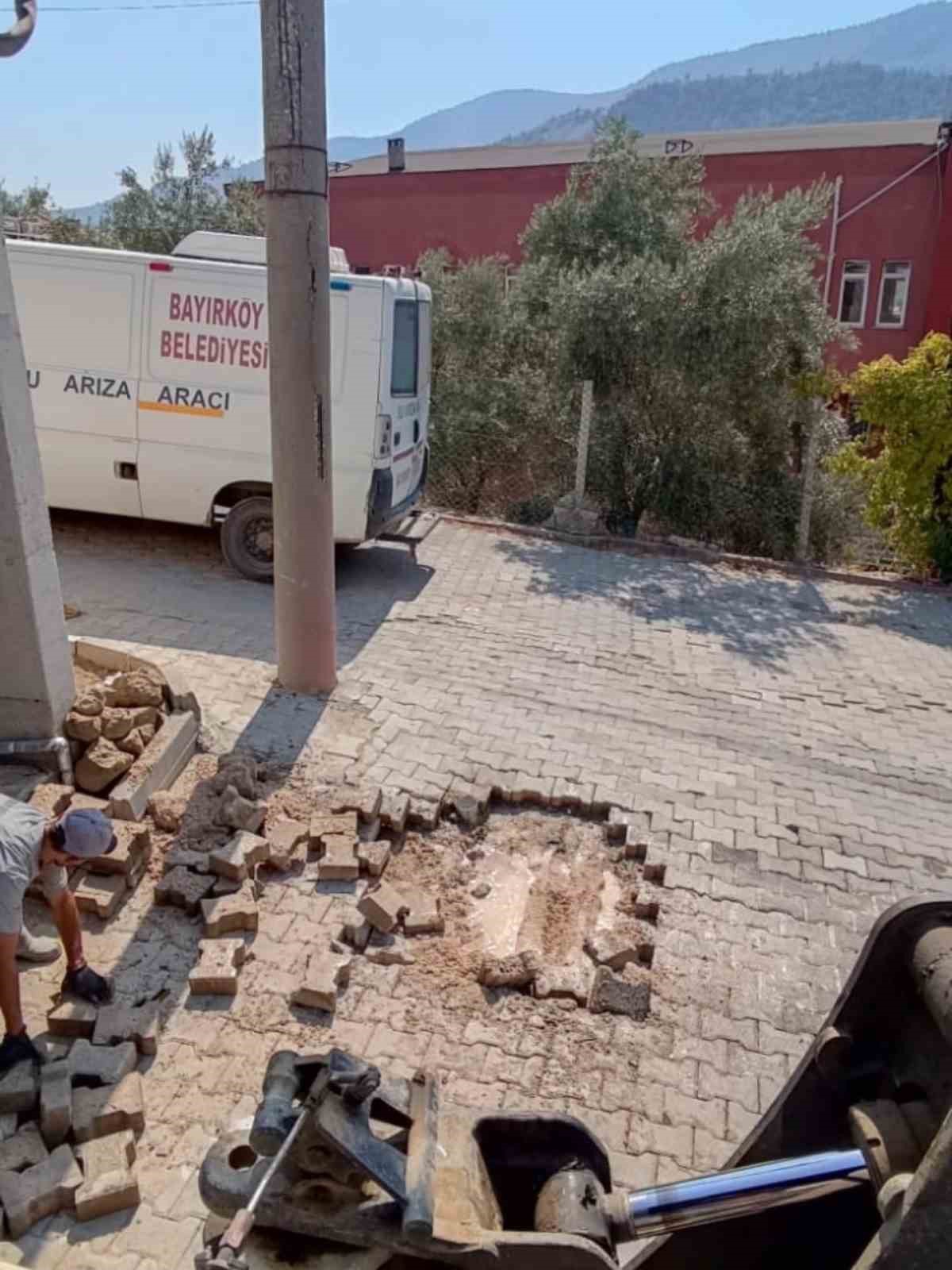 Bayırköy Belediyesinden kesintisiz su için hızlı müdahale