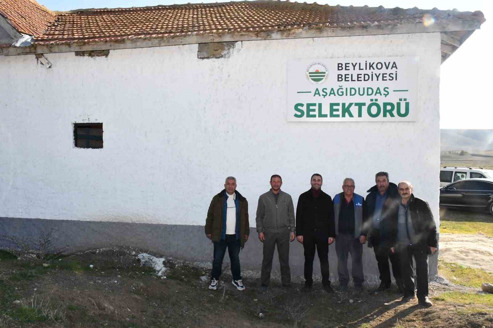 Beylikova Belediyesinden Aşağıdudaş Mahallesine selektör tesisi