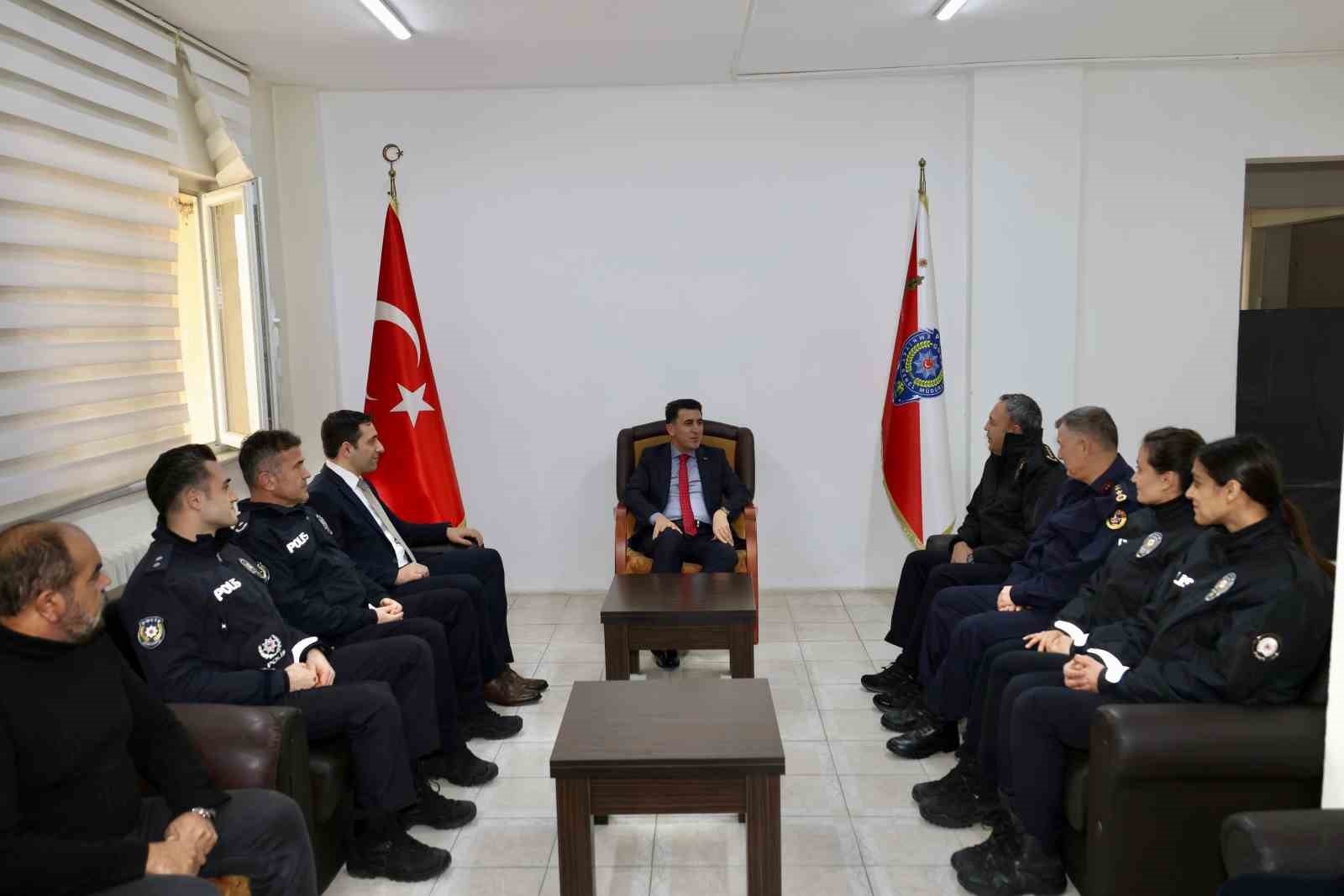 Bilecik Valisi Şefik Aygölden  yılbaşı ziyaretleri