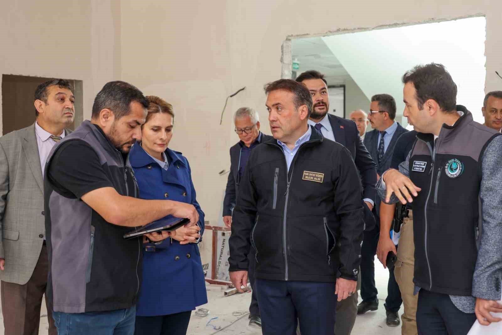 Bilecik Valisi Sözer: Yeni hizmet binası Bilecike önemli bir değer katacak