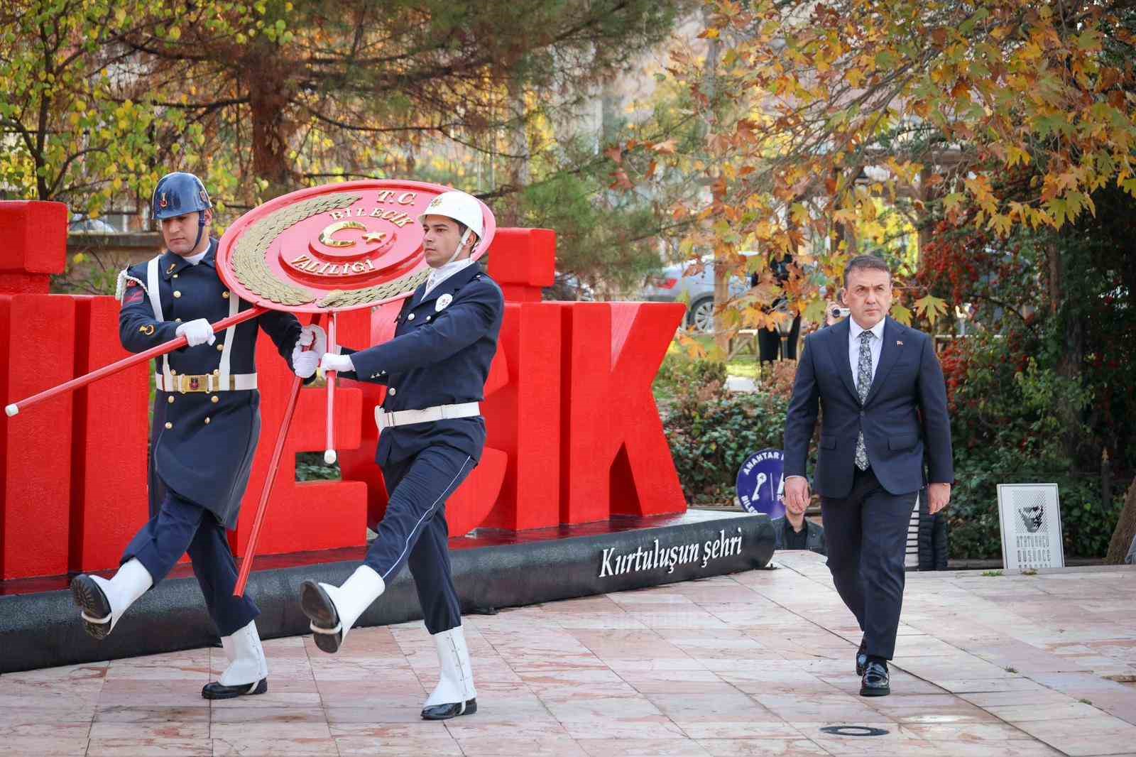 Bilecik ve ilçelerinde Gazi Mustafa Kemal Atatürkü anma etkinlikleri