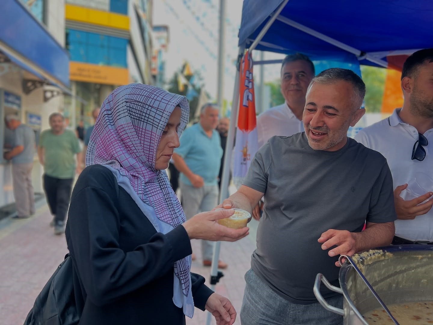 Bilecikte aşure ikramıyla birlik mesajı