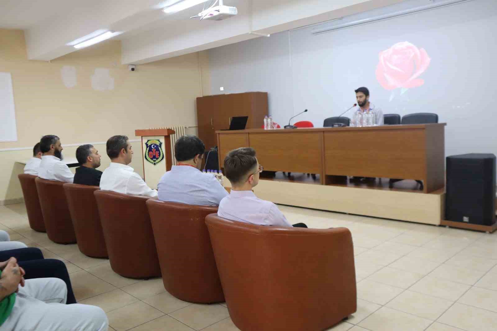 Bilecik'te cezaevinde Mevlid-i Nebi programı düzenlendi