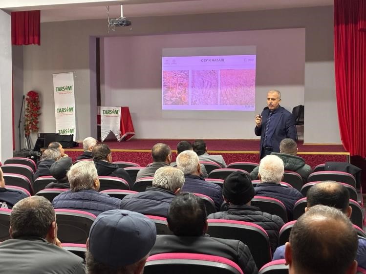 Bilecikte çiftçiler bilgilendirildi