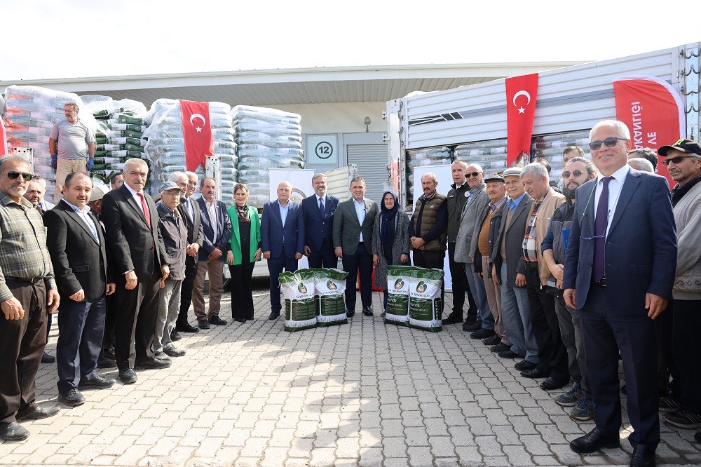 Bilecikte çiftçilere 508 ton buğday tohumu desteği