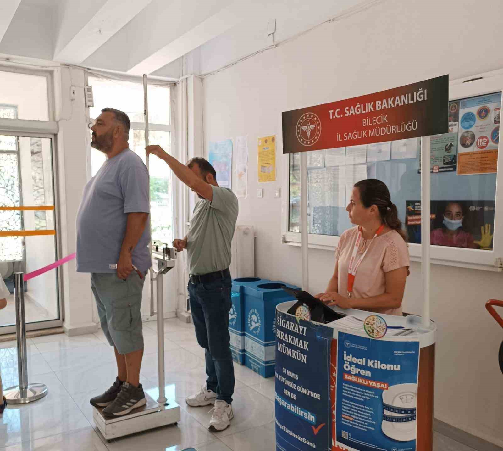 Bilecikte de obezite ile savaş başladı