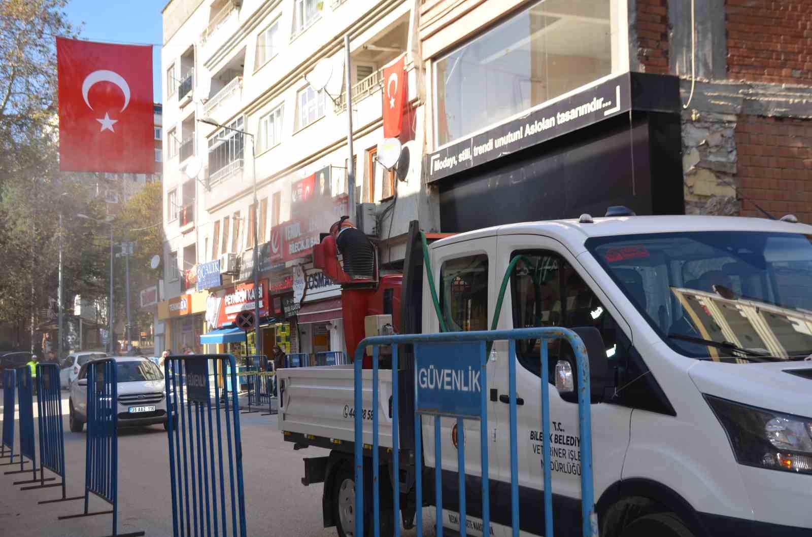 Bilecikte her yer şehit için gül suyu kokuyor