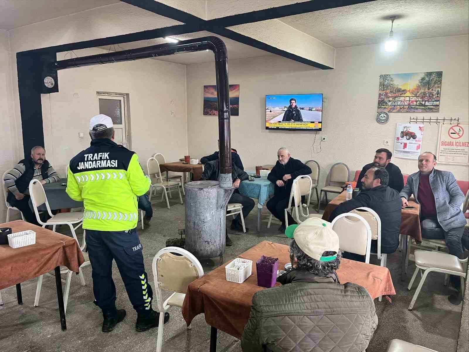 Bilecikte köylerde trafik güvenliği eğitimi