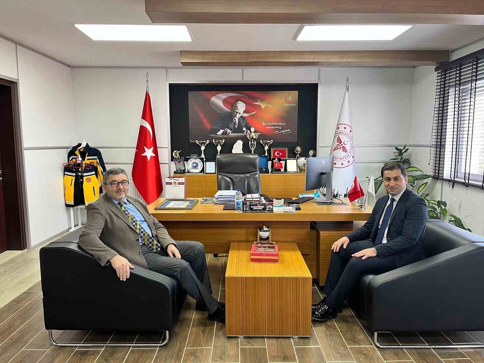Bilecikte sağlık alanında iş birliği görüşü